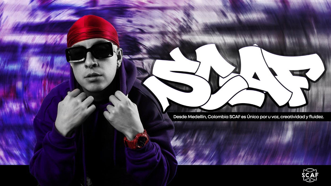 SCAF, artista patrocinado por Piñapol